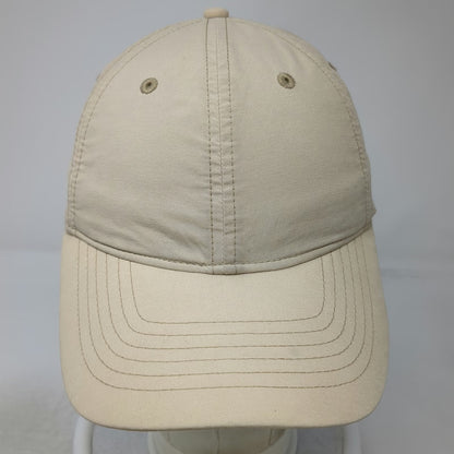 Dockers Baseball Cap Beige One Size Cotton Nylon Blend Slideback Strap Golf Hat