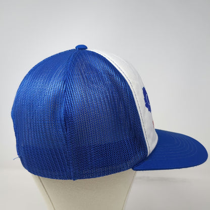 Young An Blue Redi-Serve Breaded Meats One Size Snapback Mesh Trucker Hat