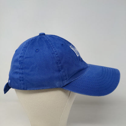 Big X Men's Slideback Hat Blue Embroidered DH Lightning Bolt Logo Cotton