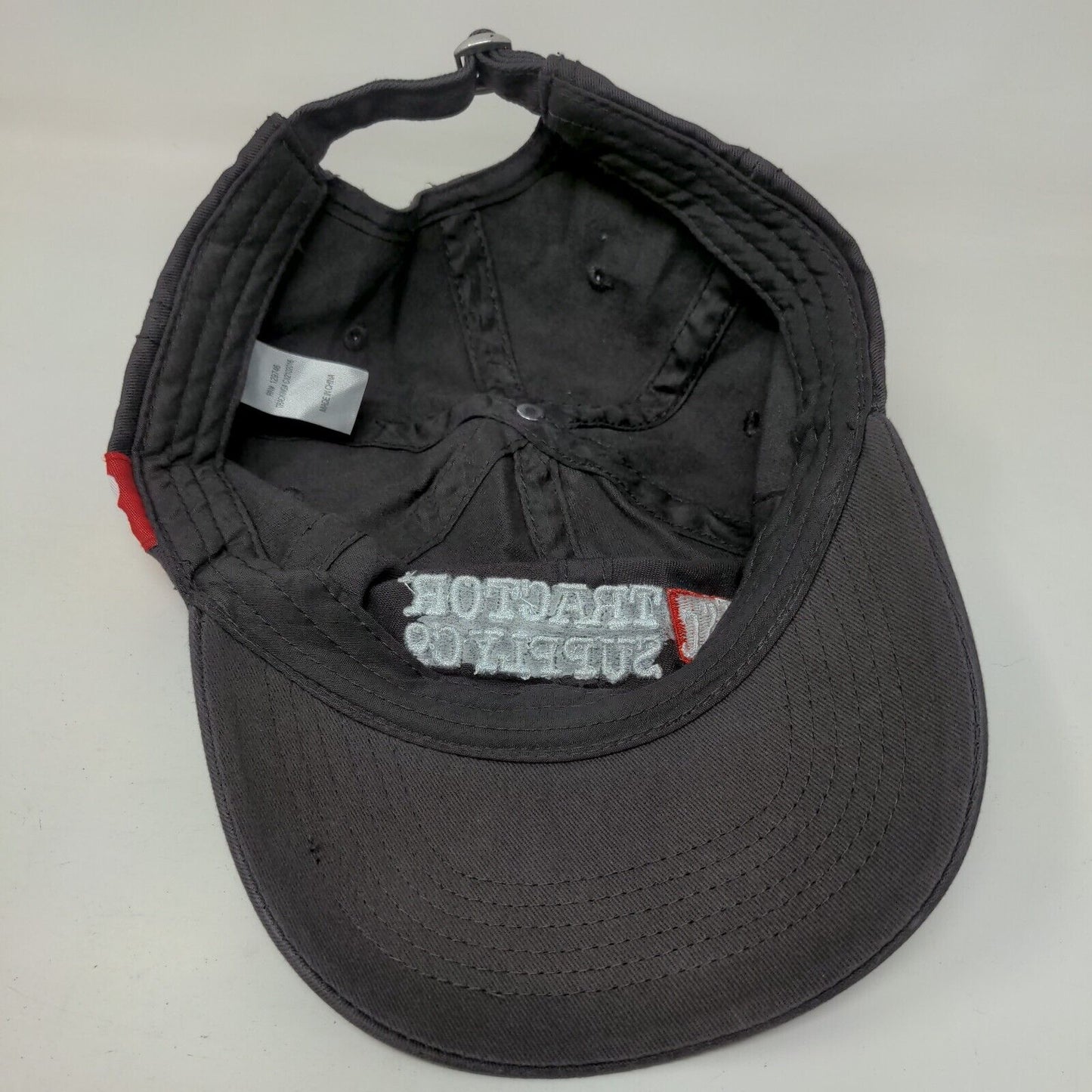 Tractor Supply Co Slideback Hat Gray One Size Embroidered 6 Panel