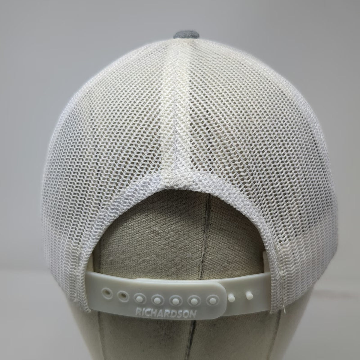 Richardson Trucker Hat Gray S Stotz Equipment 1947 Mesh Snapback Patch