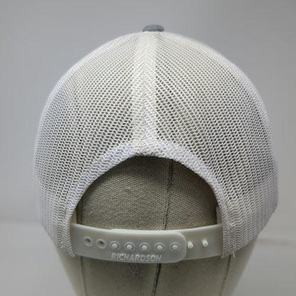 Richardson Trucker Hat Gray S Stotz Equipment 1947 Mesh Snapback Patch