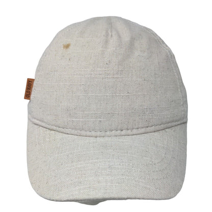 Old Navy Boys Stretchy Hat Tan Size M Blank Poly Cotton Linen Blend