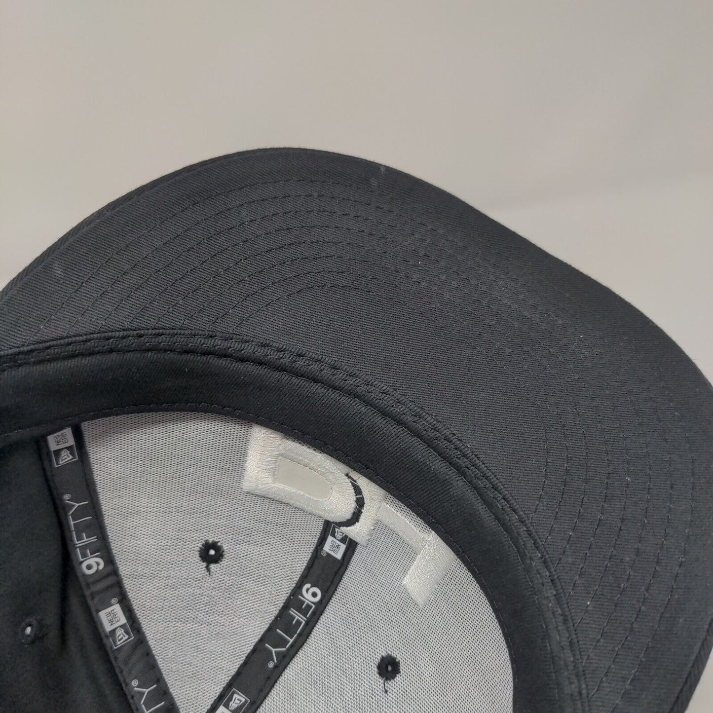 RH Snapback Hat Black OSFM Adjustable Embroidered New Era 9Fifty