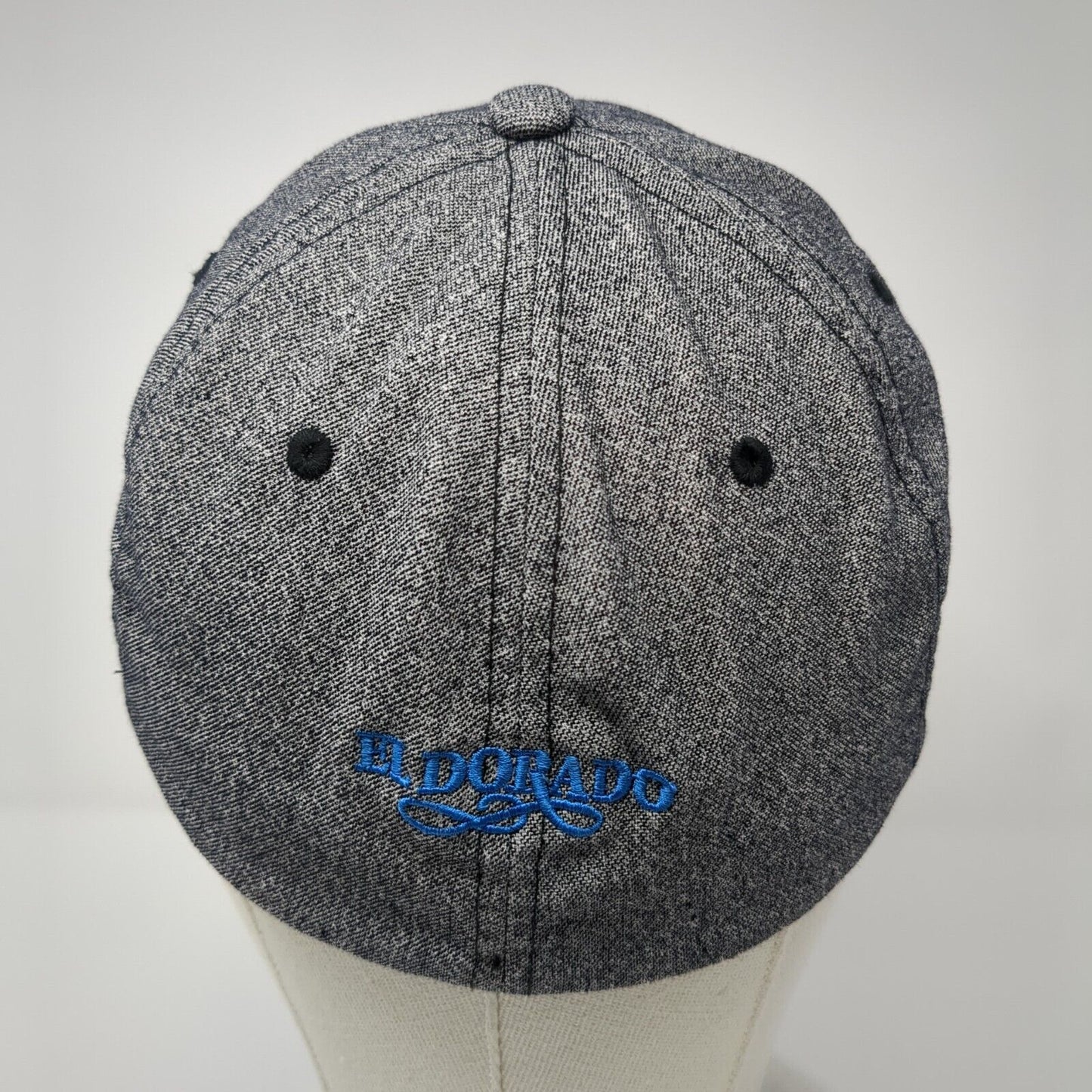Travis Mathew El Dorado Fitted Hat Gray S-M 6 Panel Flexfit Yupoong