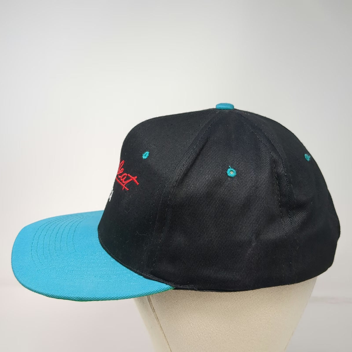 KC Chevrolet Heartbeat of America Hat Snapback Black Blue One Size Logo Chevy