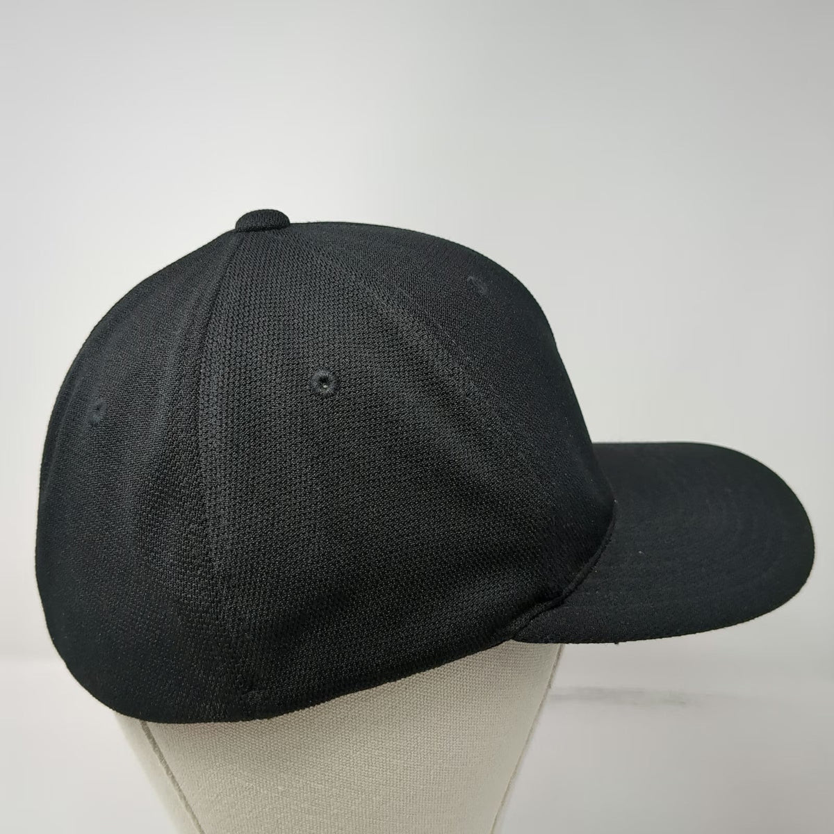 Sport-Tek Baseball Cap Black White Red Gray M Flexfit Elastic Performance hat