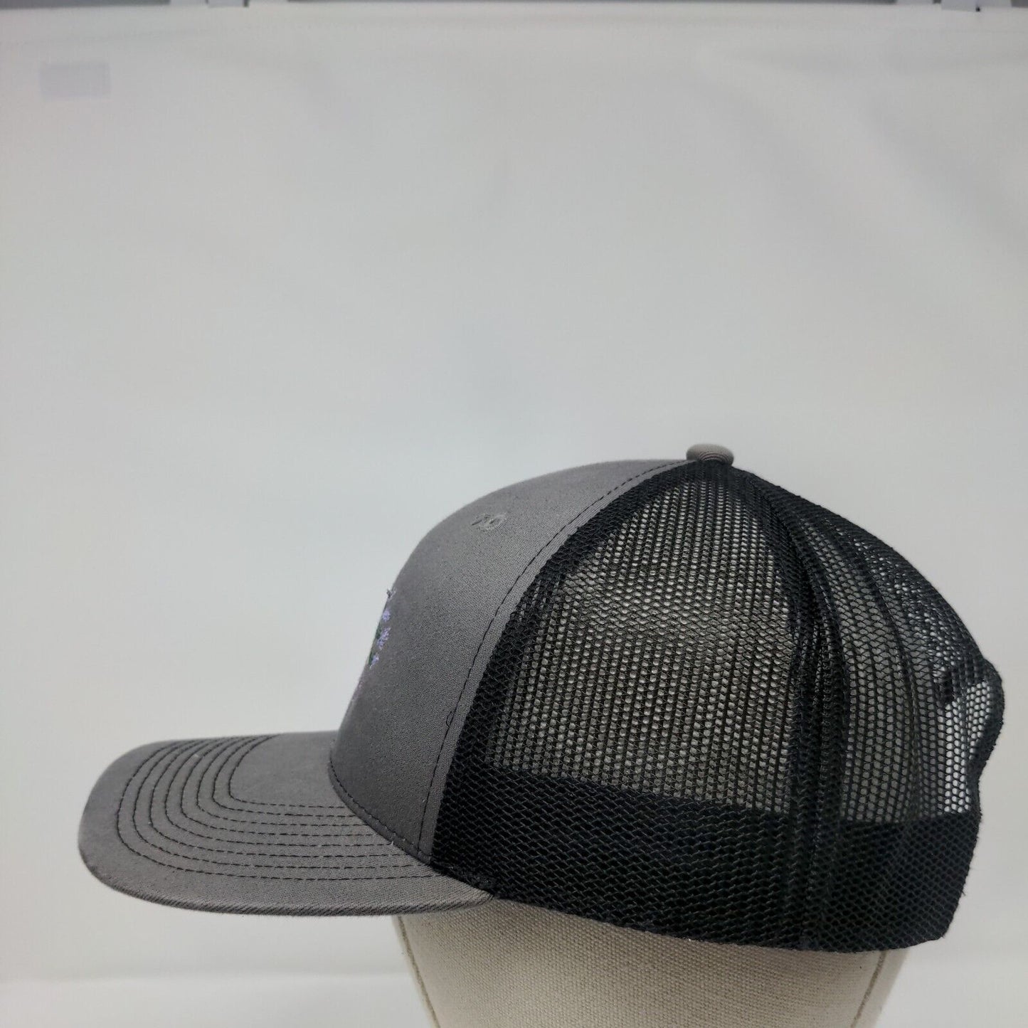 Purple Sage Adult Snapback Trucker Hat Gray One Size Mesh Back Outdoor Cap