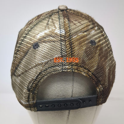 The Corporate Thread Trucker Hat Brown OSFM Realtree Camo Snapback Holland 1935