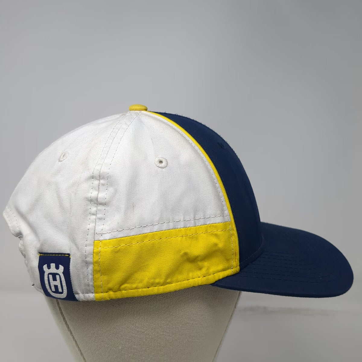 New Era Snapback Blue White Yellow Hat One Size Husqvarna Motorcycles 9FORTY