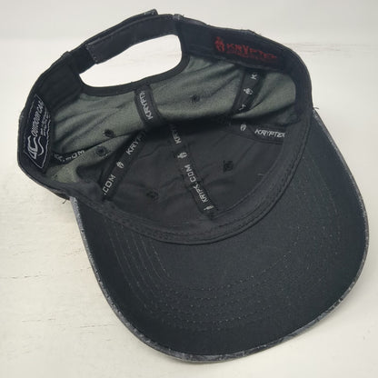 Kryptek Baseball Cap Black One Size Typhon Camo Spartan Helmet Strapback Hat