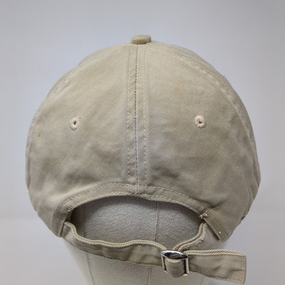 Big Elk Camp Slideback Hat Tan One Size Adjustable Embroidered Sutton's
