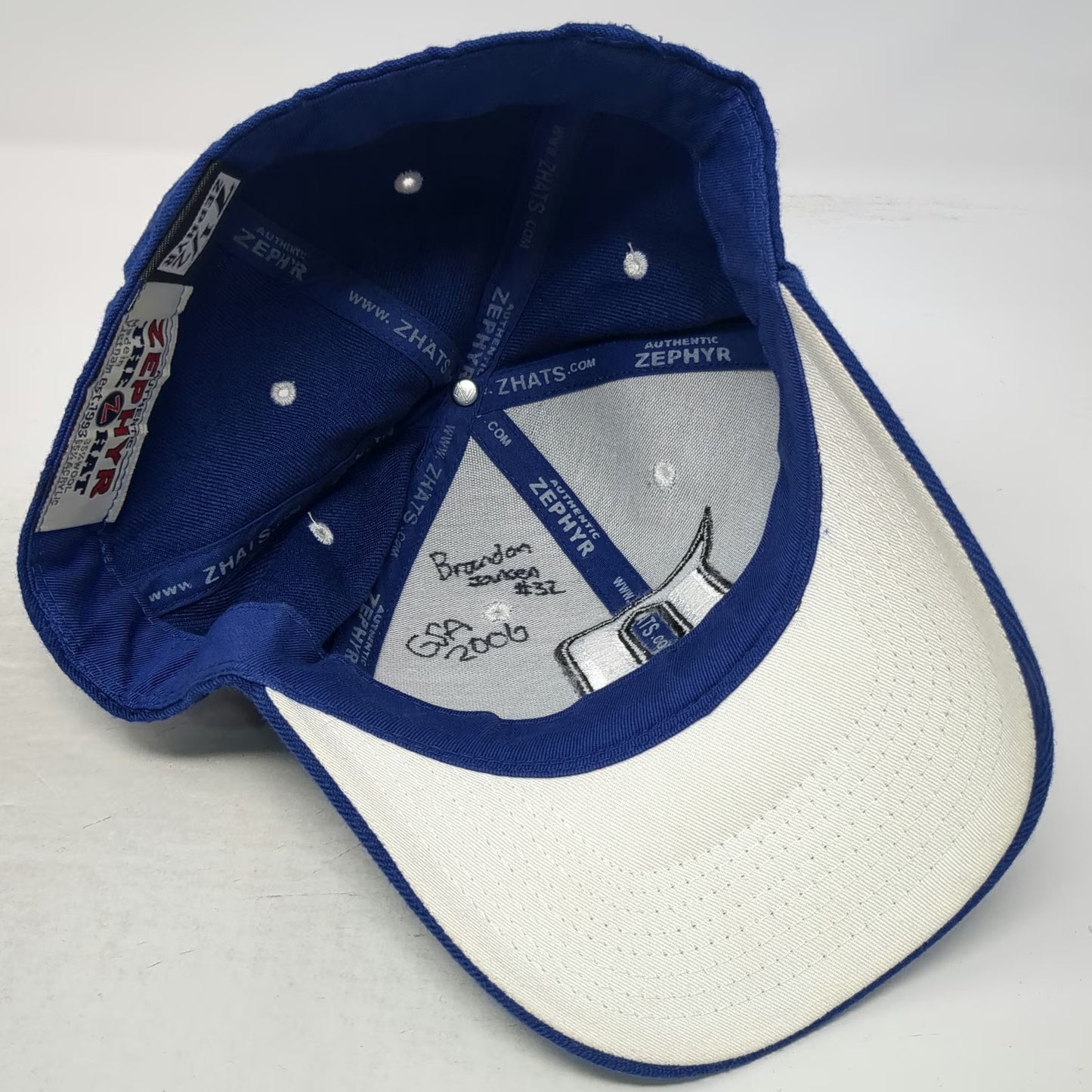 Duke Blue Devils NCAA Zephyr 7 1/2 Cap Fitted Embroidered Wool Mascot Logo Hat