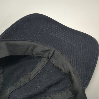 Chef Works Baseball Cap Black One Size Adjustable Slideback Blank Work Hat