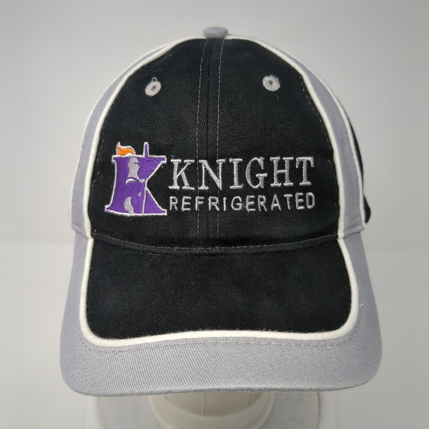 Knight Refrigerated Strapback Hat Black One Size Embroidered Otto