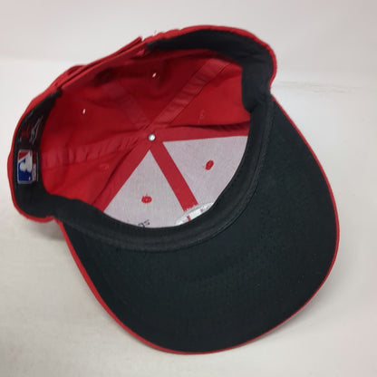 OC Sports Philadelphia Phillies MLB Red Baseball Cap OSFM Strapback Adjustable