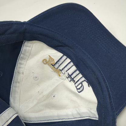Miller Lite 5 Panel Blue White Gold One Size Hat Slideback Cotton Beer Logo