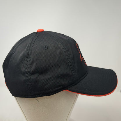 Golden State Warriors NBA Adidas Cap Black One Size Orange Underbrim Stretch