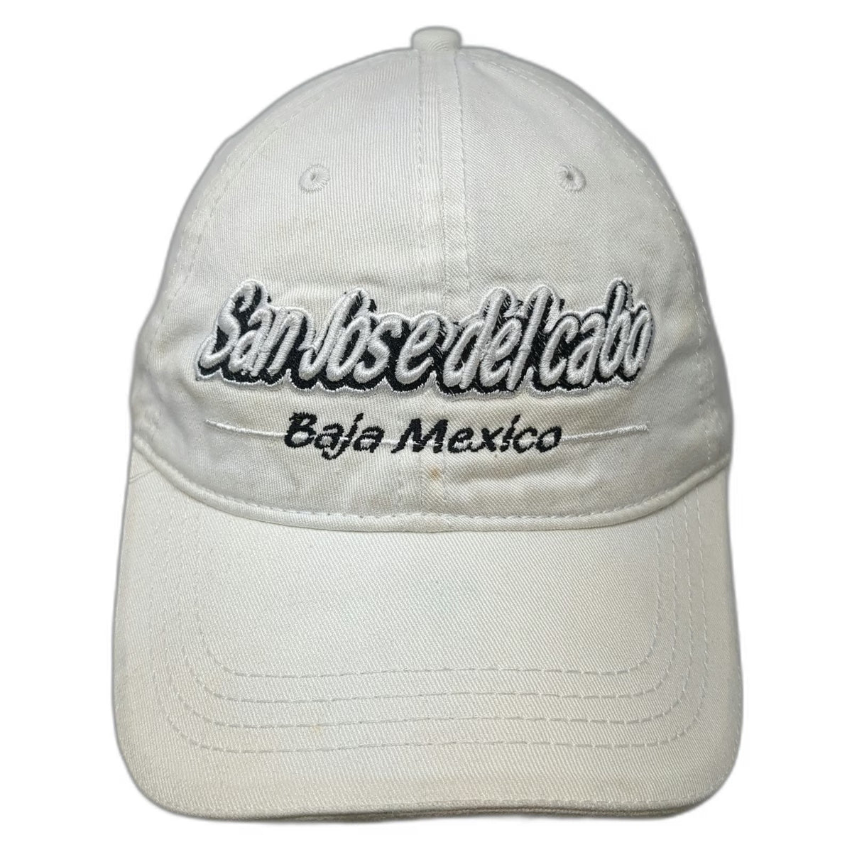Sports & Caps White Baseball Cap One Size San Jose del Cabo Mexico Slideback Hat