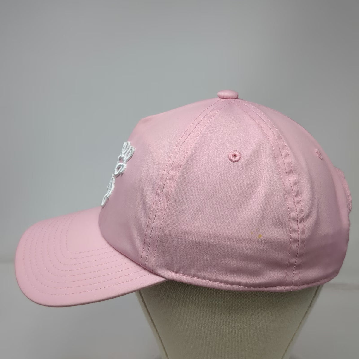 Bogey Boys 5 Panel Purple One Size Hat Script Embroidery Polyester Snapback