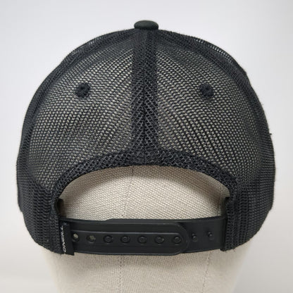 O'Neill Trucker Hat Black One Size Mesh Snapback Patch Surf Skate Beach Apparel