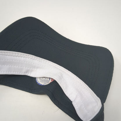 USL Sun Visor Hat Black One Size Adjustable Strap Lightweight Sport-Tek