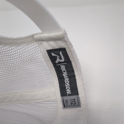 Richardson Snapback 112 Trucker Hat Gray One Size Adjustable Mesh Back 6 Panel