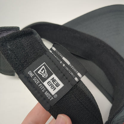 Stewart Strapback Visor Hat Gray One Size Adjustable Embroidered New Era