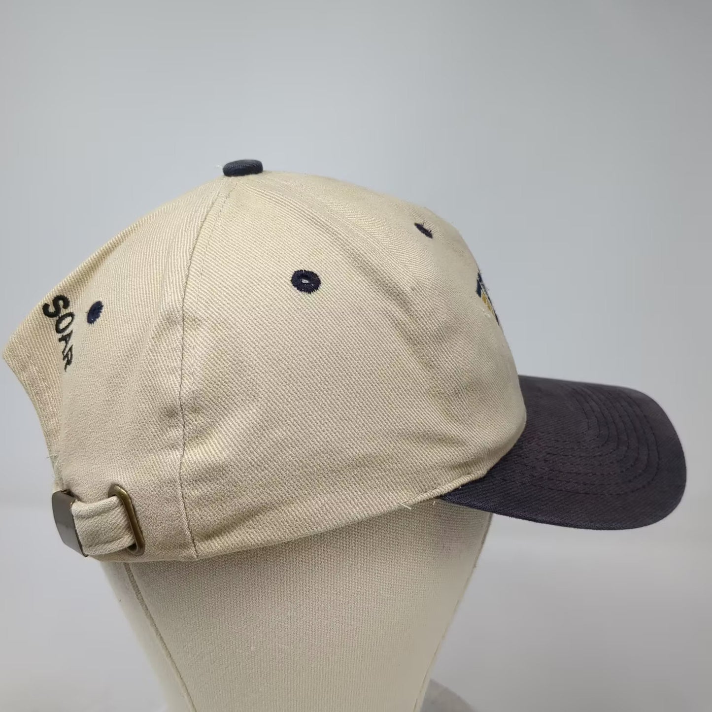 Falcon Western Star Trucks Top Gun Tour 2000 CAT Hat Beige Blue OS Baseball Cap