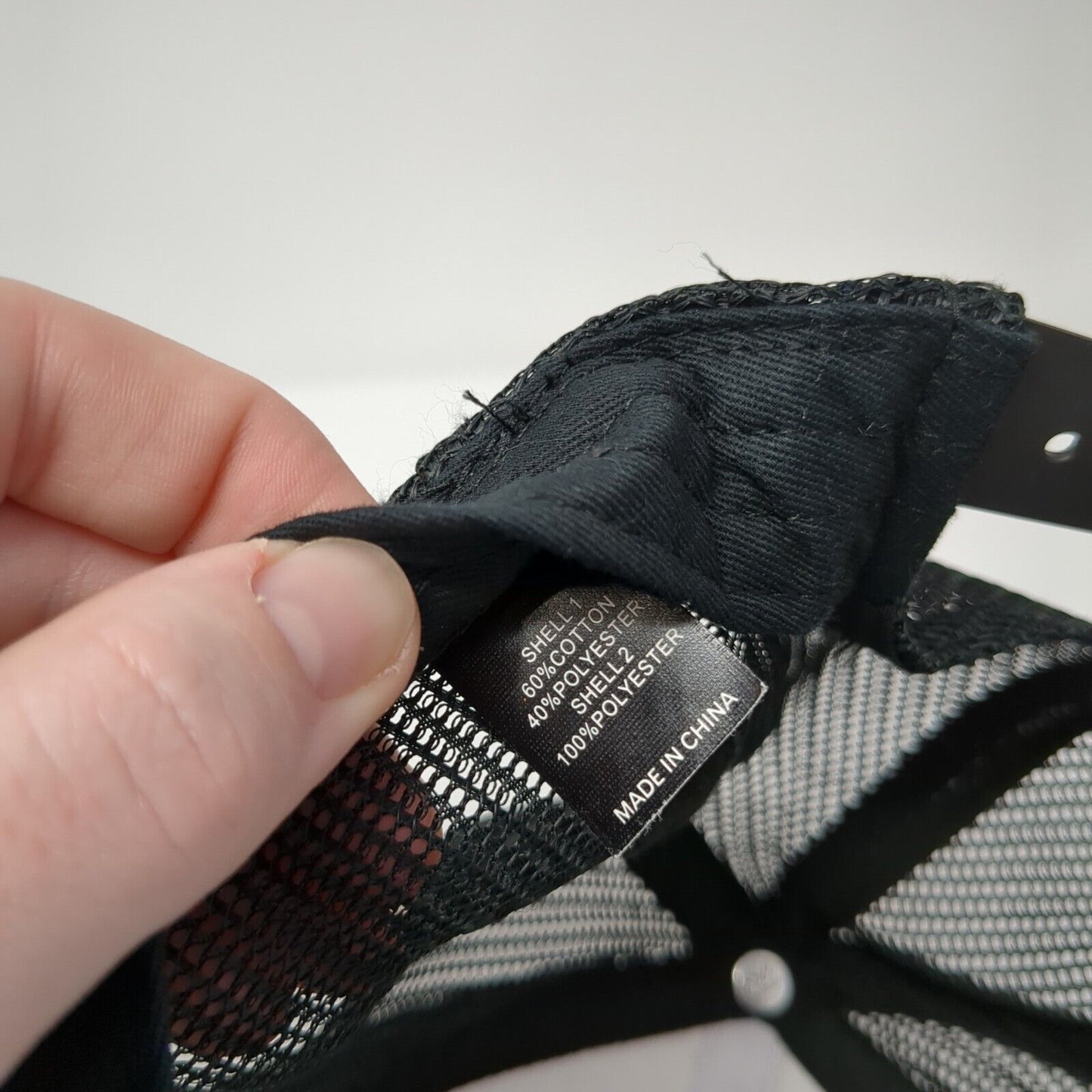 sbsc Real Estate Snapback Trucker Hat Black OS Adjustable Mesh Back Richardson