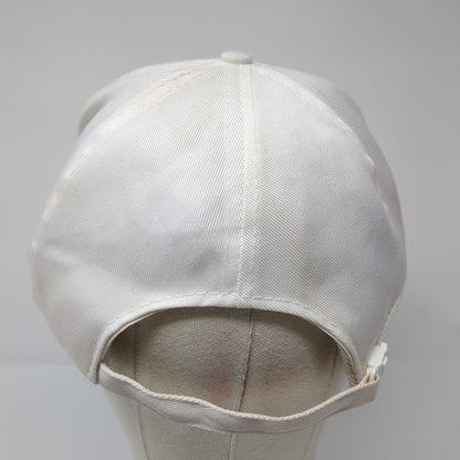 CF Slideback Hat White One Size Adjustable Embroidered Rope 6 Panel Otto