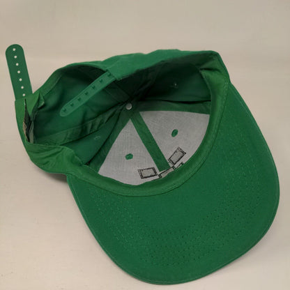 Minecraft Creeper Face Snapback Hat Green One Size Adjustable Embroidered Jinx