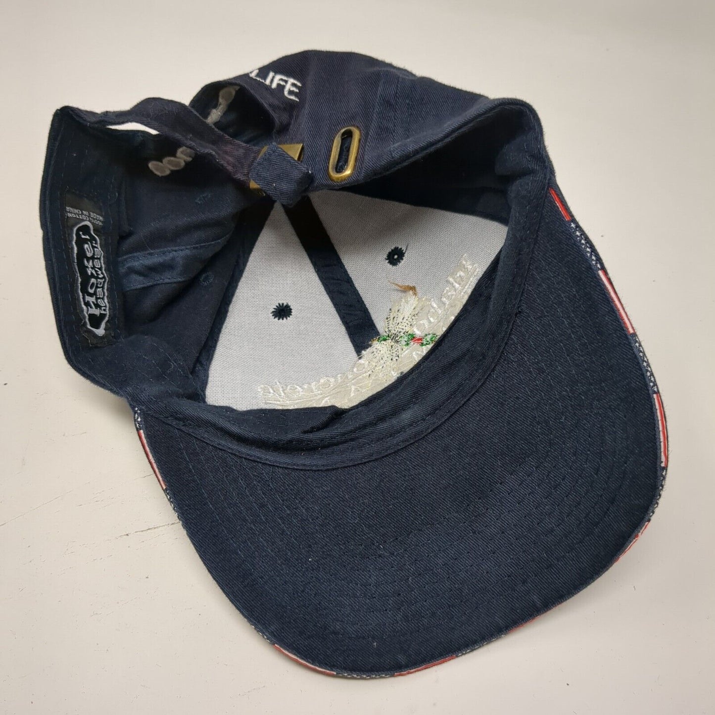 Idaho Concrete Company Slideback Hat Blue One Size Color For Life
