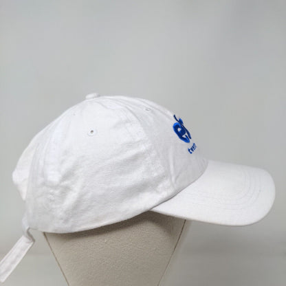 EBG Twenty Slideback Hat White OSFM Embroidered Quake City Caps