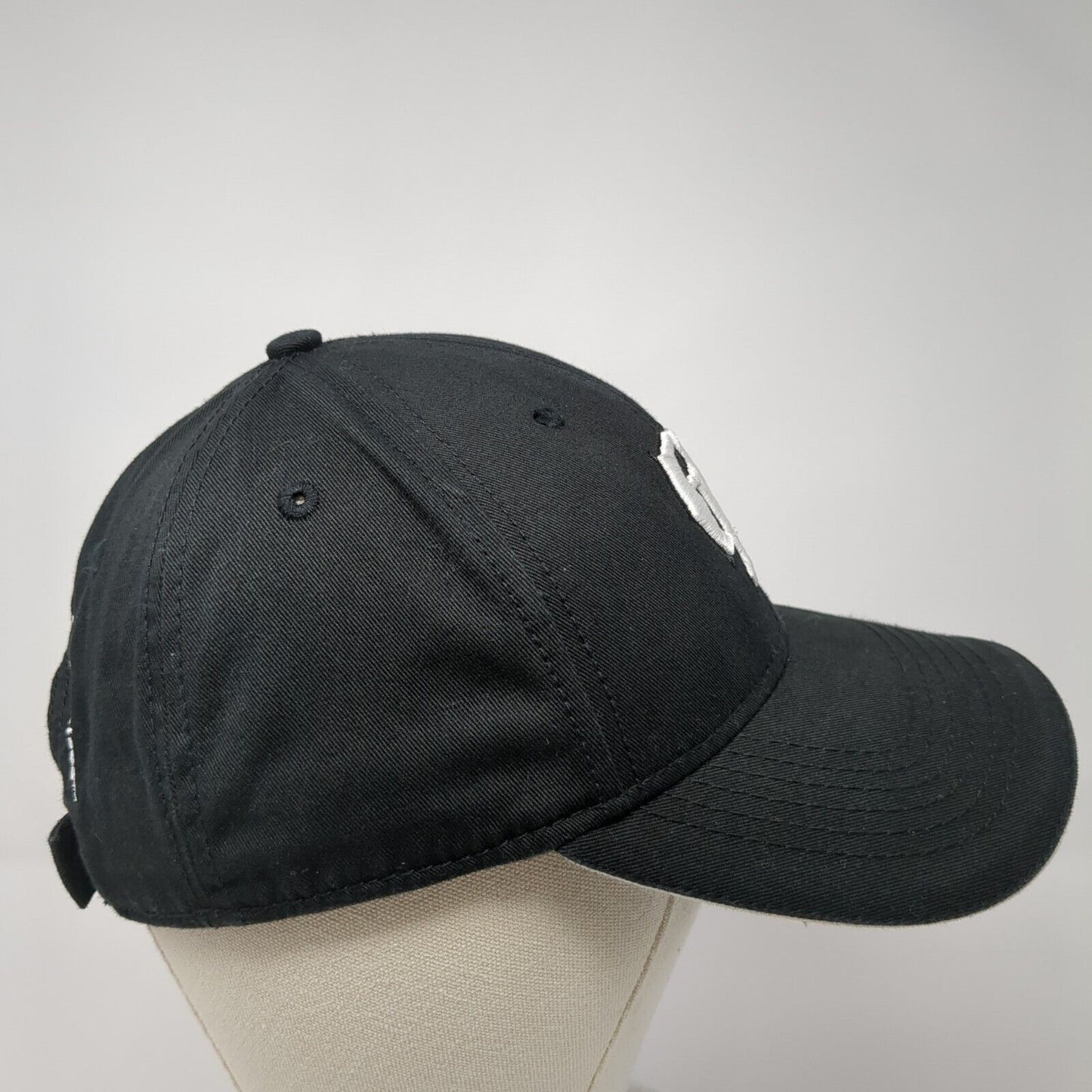 Old Dominion Freight Line Strapback Hat Black One Size Adjustable