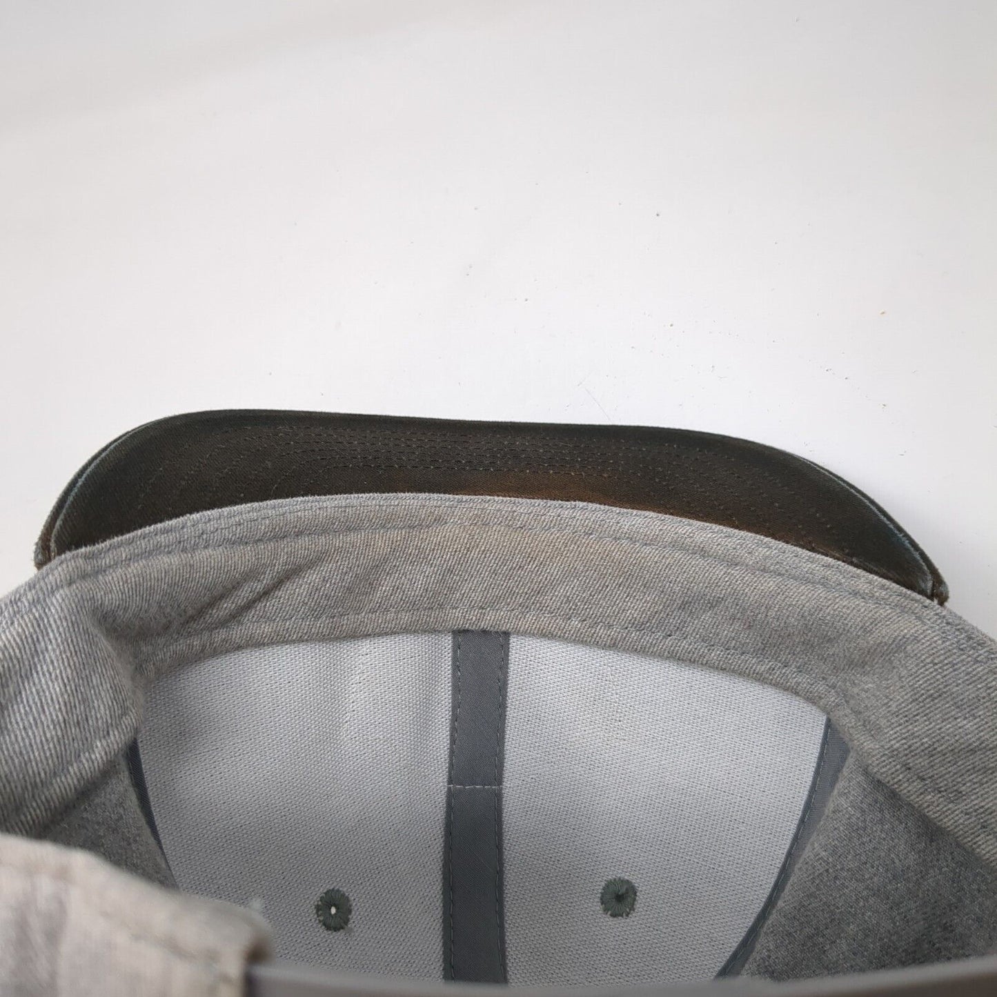 VANS Off The Wall Since 1966 Snapback Hat Gray One Size Adjustable Embroidered
