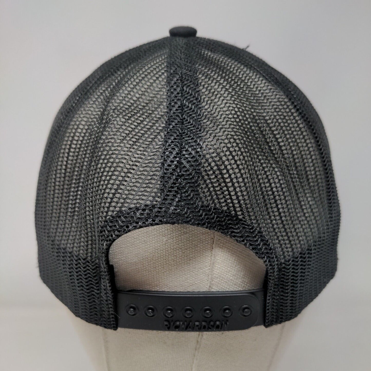 Syck Hockey Snapback Mesh Back Trucker Hat Black One Size Richardson