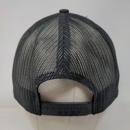 Syck Hockey Snapback Mesh Back Trucker Hat Black One Size Richardson