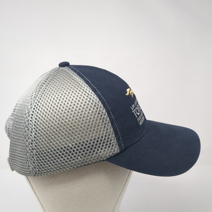 Law Enforcement Torch Run Strapback Hat Blue One Size 35th Annual