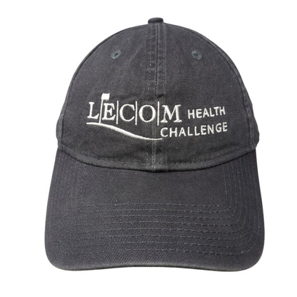 LECOM Health Challenge Slideback Hat Gray One Size Adjustable New Era