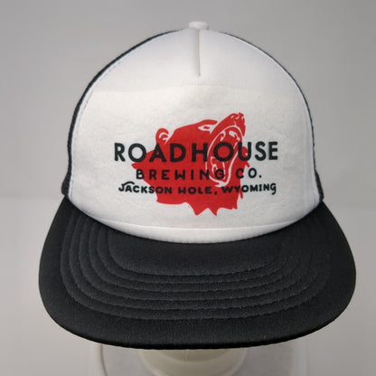 Roadhouse Brewing Co. Snapback Mesh Back Trucker Hat Multi One Size