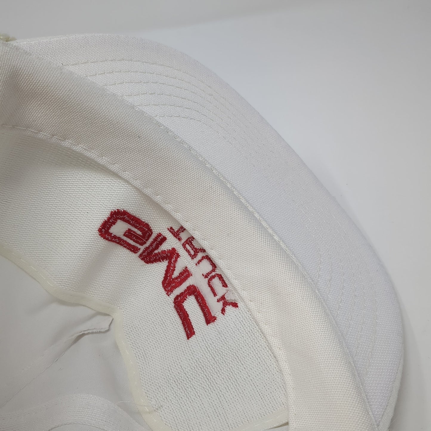 GMC Truck Snapback Cap White One Size Adjustable Embroidered Rope 6 Panel DA