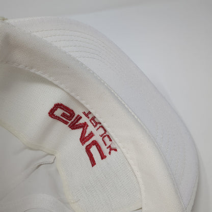GMC Truck Snapback Cap White One Size Adjustable Embroidered Rope 6 Panel DA