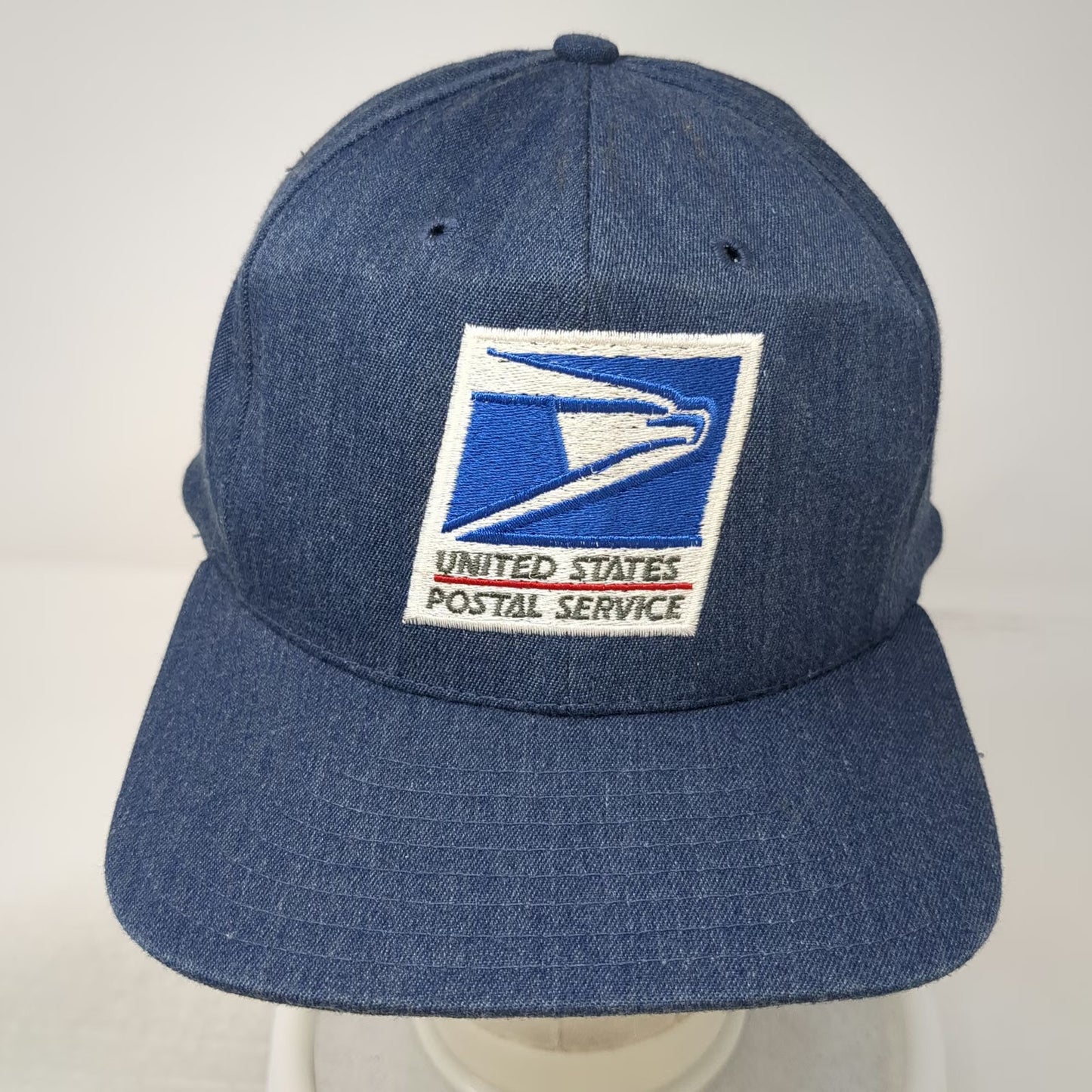 Bancroft Cap Snapback Blue L USPS United States Postal Service Hat USA Vintage