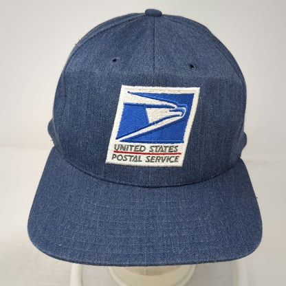 Bancroft Cap Snapback Blue L USPS United States Postal Service Hat USA Vintage