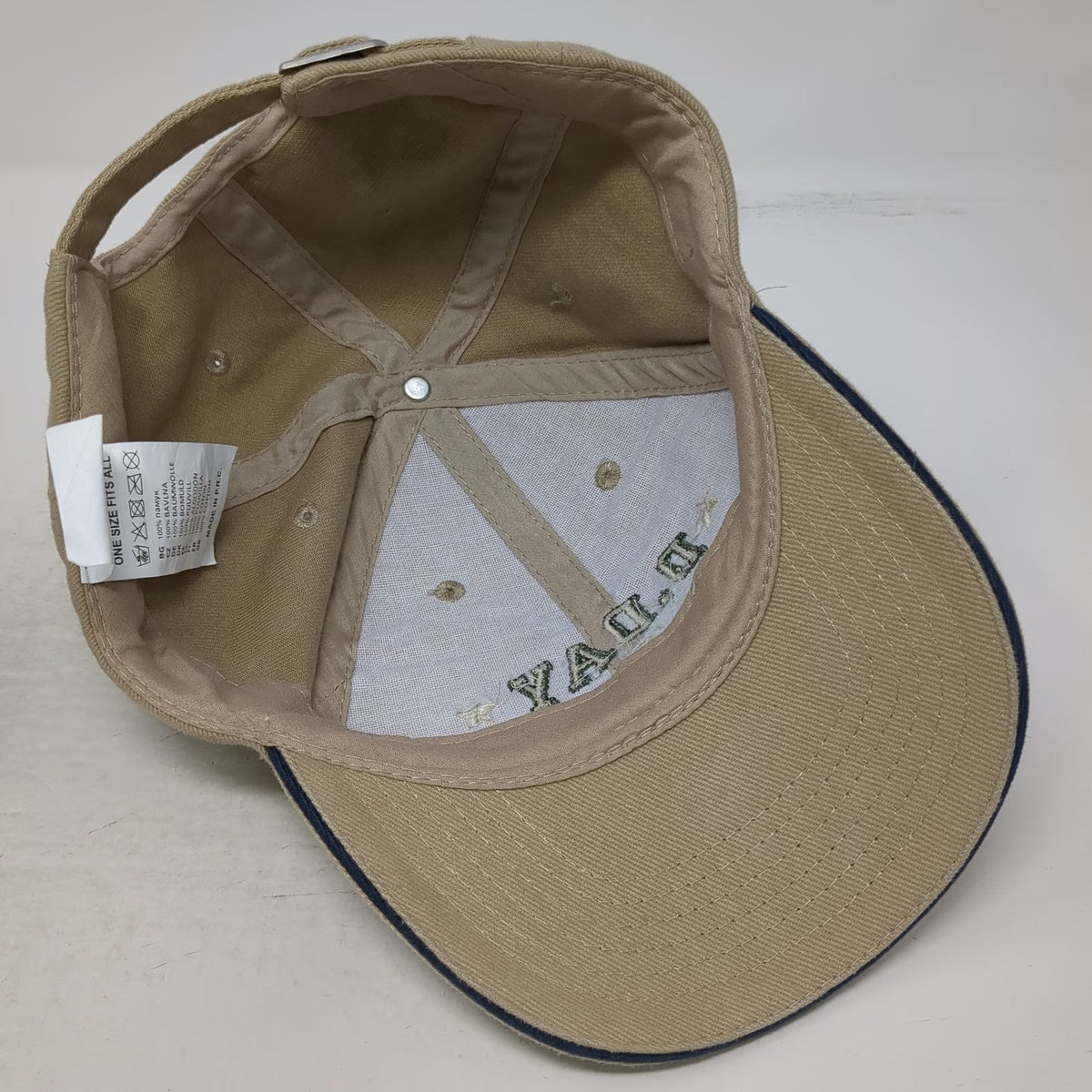 Atlantis Baseball Cap Beige One Size D Day Normandy Allied Landings Hat Stars