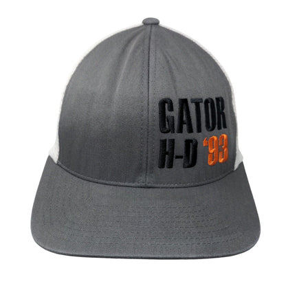 Gator H-D '93 Snapback Trucker Hat Gray OSFM 110 Mesh Back Pacific Headwear