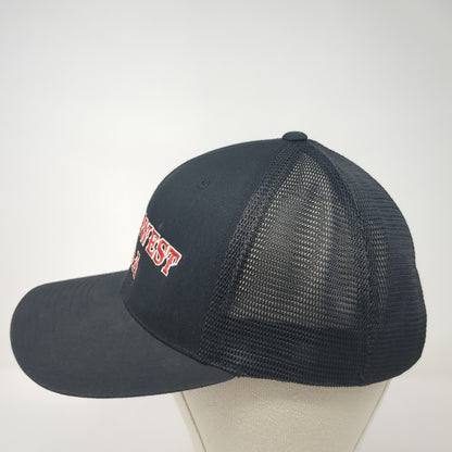 Southwest ADA Snapback Trucker Hat Black One Size Mesh Back Flexfit Tech