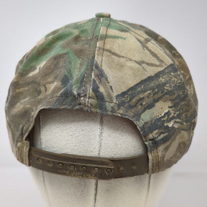 Realtree Snapback Green Camo One Size Made in USA Hunting Fishing Logo Hat