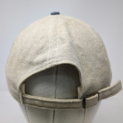 Twins Enterprise NFL Baseball Hat Beige Blue Patriots Football Weekly Vintage